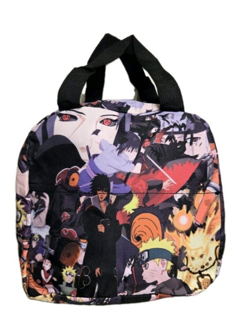Anime Naruto Insulated Lunch Bag Box Snack Cooler Boys Cartoon New